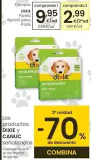 Dixie - pipeta fipronil gato