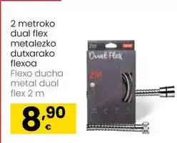 Eroski Tatay - flexo ducha metal dual flex 2 m oferta