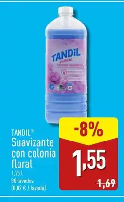 ALDI TANDIL Suavizante con colonia floral oferta