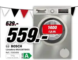MediaMarkt BOSCH Lavadora WUU28T8XES oferta