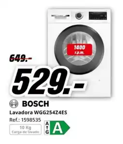MediaMarkt BOSCH Lavadora WGG254Z4ES oferta