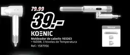 MediaMarkt KOENIC Moldeador de cabello 103263 oferta