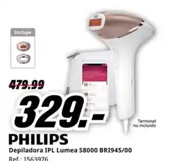 MediaMarkt PHILIPS Depiladora IPL Lumea S8000 BRI945/00 oferta