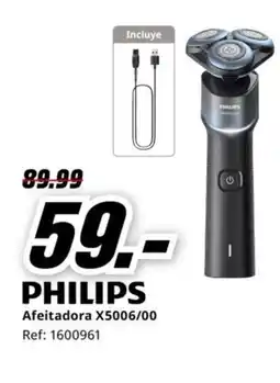 MediaMarkt PHILIPS Afeitadora X5006/00 oferta