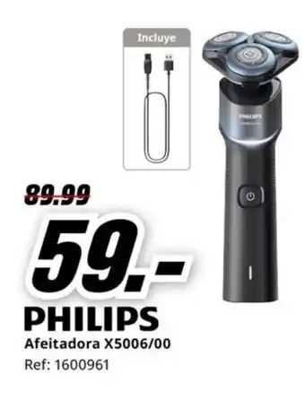 MediaMarkt PHILIPS Afeitadora X5006/00 oferta