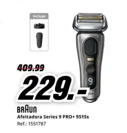 MediaMarkt BRAUN Afeitadora Series 9 PRO+ 9515s oferta
