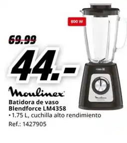 MediaMarkt MOULINEX Batidora de vaso Blendforce LM4358 oferta