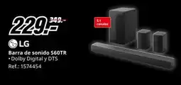 MediaMarkt LG Barra de sonido S60TR oferta