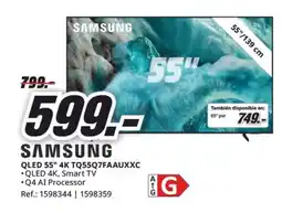 MediaMarkt SAMSUNG QLED 55" 4K TQ55Q7FAAUXXC oferta