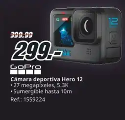 MediaMarkt Cámara deportiva Hero 12 oferta