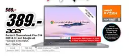 MediaMarkt ACER Portátil Chromebook Plus 514 CB514-3H con Google AI oferta