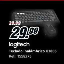 MediaMarkt LOGITECH Teclado inalámbrico K380S oferta