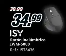 MediaMarkt ISY Ratón inalámbrico IWM-5000 oferta