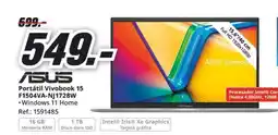 MediaMarkt ASUS Portátil Vivobook 15 F1504VA-NJ1728W oferta