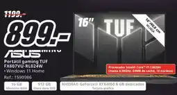 MediaMarkt ASUS Portátil gaming TUF FX607VU-RL024W oferta