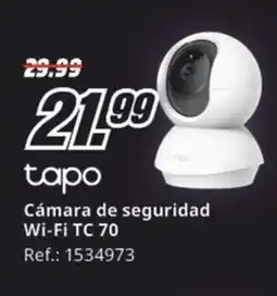 MediaMarkt TAPO Cámara de seguridad Wi-Fi TC 70 oferta