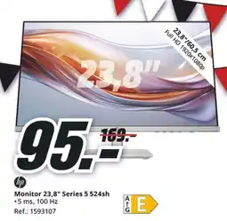 MediaMarkt HP Monitor 23,8" Series 5 524sh oferta