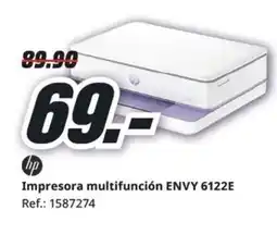 MediaMarkt HP Impresora multifunción ENVY 6122E oferta