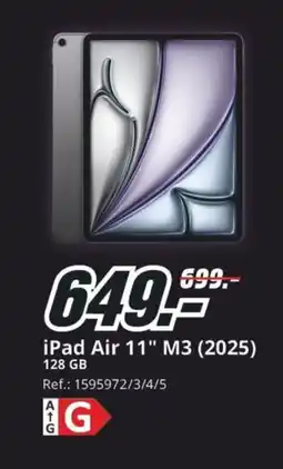 MediaMarkt iPad Air 11" M3 (2025) oferta
