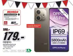 MediaMarkt OPPO Smartphone A5 Pro 4G oferta