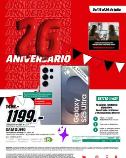 MediaMarkt SAMSUNG Smartphone Galaxy S25 Ultra 5G oferta