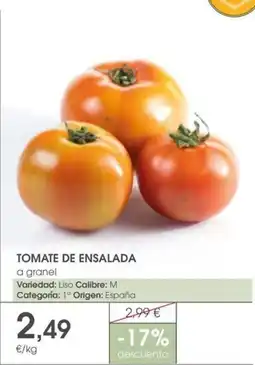 Supermercados Plaza Tomate de ensalada oferta