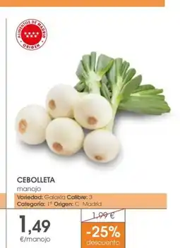 Supermercados Plaza Cebolleta oferta