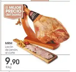 Supermercados Plaza MRM Lacón de jamón, al corte oferta