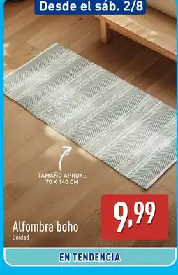 ALDI Alfombra boho oferta
