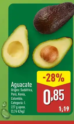 ALDI Aguacate oferta