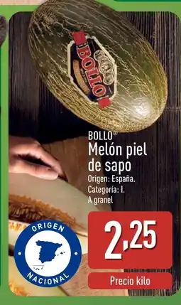 ALDI BOLLO Melón piel de sapo oferta