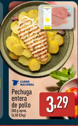 ALDI Pechga entera de pollo oferta