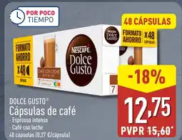 ALDI DOLCE GUSTO Cápsulas de café oferta