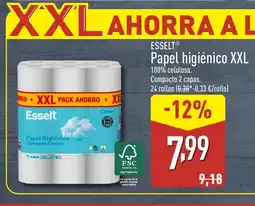 ALDI ESSELT Papel higiénico XXL oferta