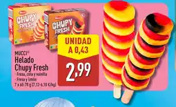 ALDI MUCCI Helado Chupy Fresh oferta