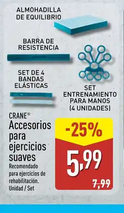 ALDI CRANE Accesorios para ejercicios oferta