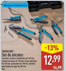 ALDI WORKZONE Set de alicates oferta