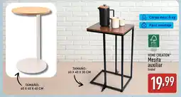 ALDI HOME CREATION Mesita auxiliar oferta