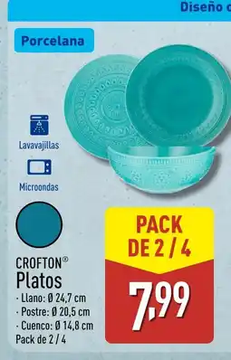 ALDI CROFTON Platos oferta