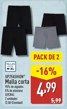 ALDI UP2FASHION Malla corta oferta