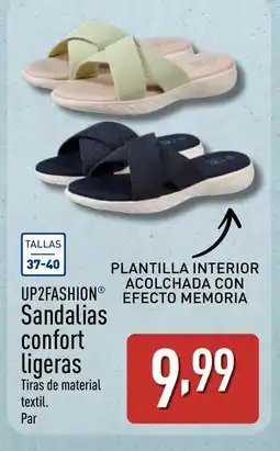 ALDI UP2FASHION Sandalias confort ligeras oferta