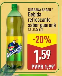 ALDI GUARANA BRASIL Bebida refrescante sabor guaraná oferta