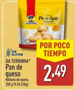ALDI DA TERRINHA Pan de queso oferta