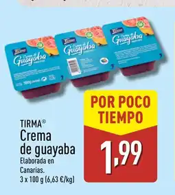 ALDI TIRMA Crema de guayaba oferta