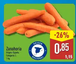 ALDI Zanahoria oferta