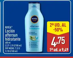 ALDI NIVEA Loción aftersun hidratante oferta