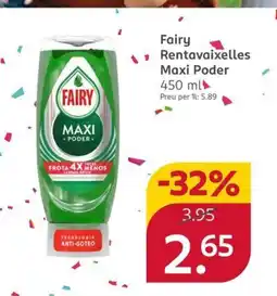 Rossmann FAIRY Rentavaixelles Maxi Poder oferta