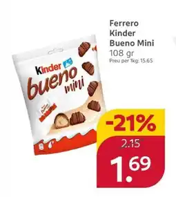 Rossmann Ferrero Kinder Bueno Mini oferta