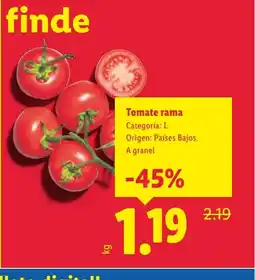 Lidl Tomate rama oferta