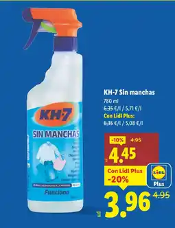 Lidl KH-7 Sin manchas oferta